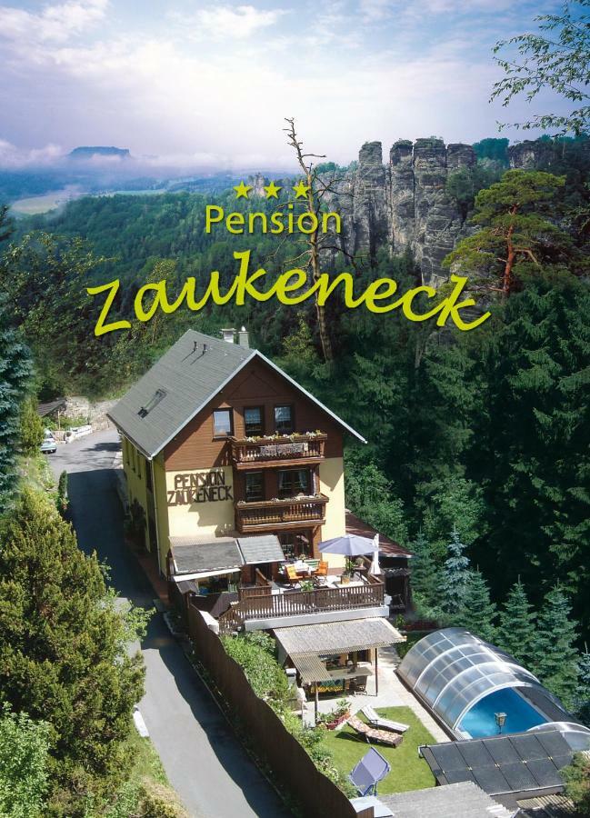 Pension Zaukeneck Bad Schandau Dış mekan fotoğraf