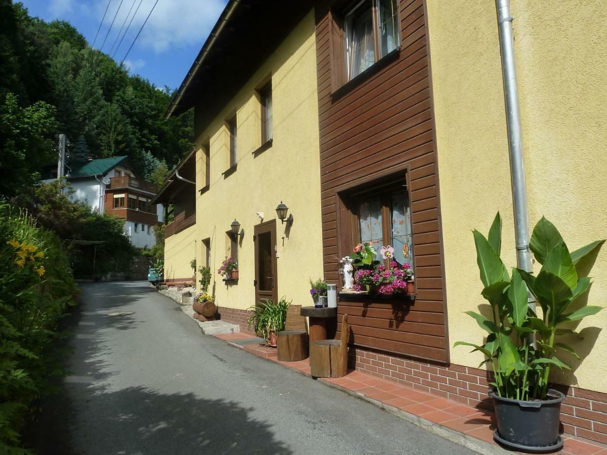 Pension Zaukeneck Bad Schandau Dış mekan fotoğraf