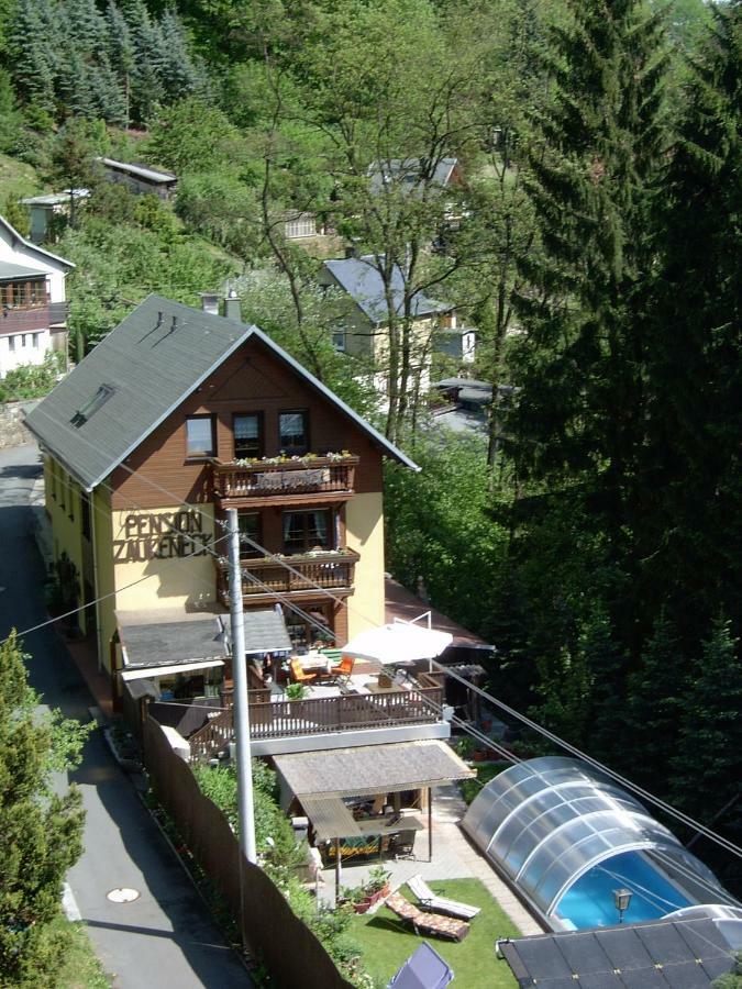 Pension Zaukeneck Bad Schandau Dış mekan fotoğraf
